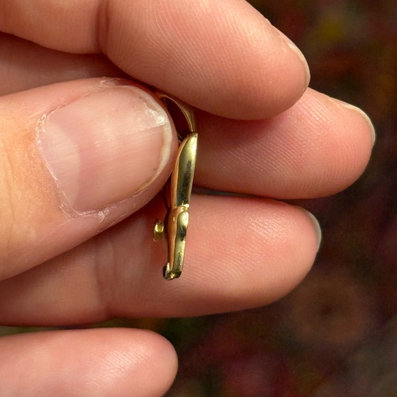 14K Playboy Bunny Yellow Gold pendant